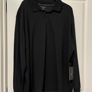 Big Men's Shaquille O’Neal long sleeve Polo Shirt 4XL